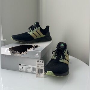 Adidas Ultraboost Black Green & Yellow Sneakers Men’s – Survived Puppy's Jaws